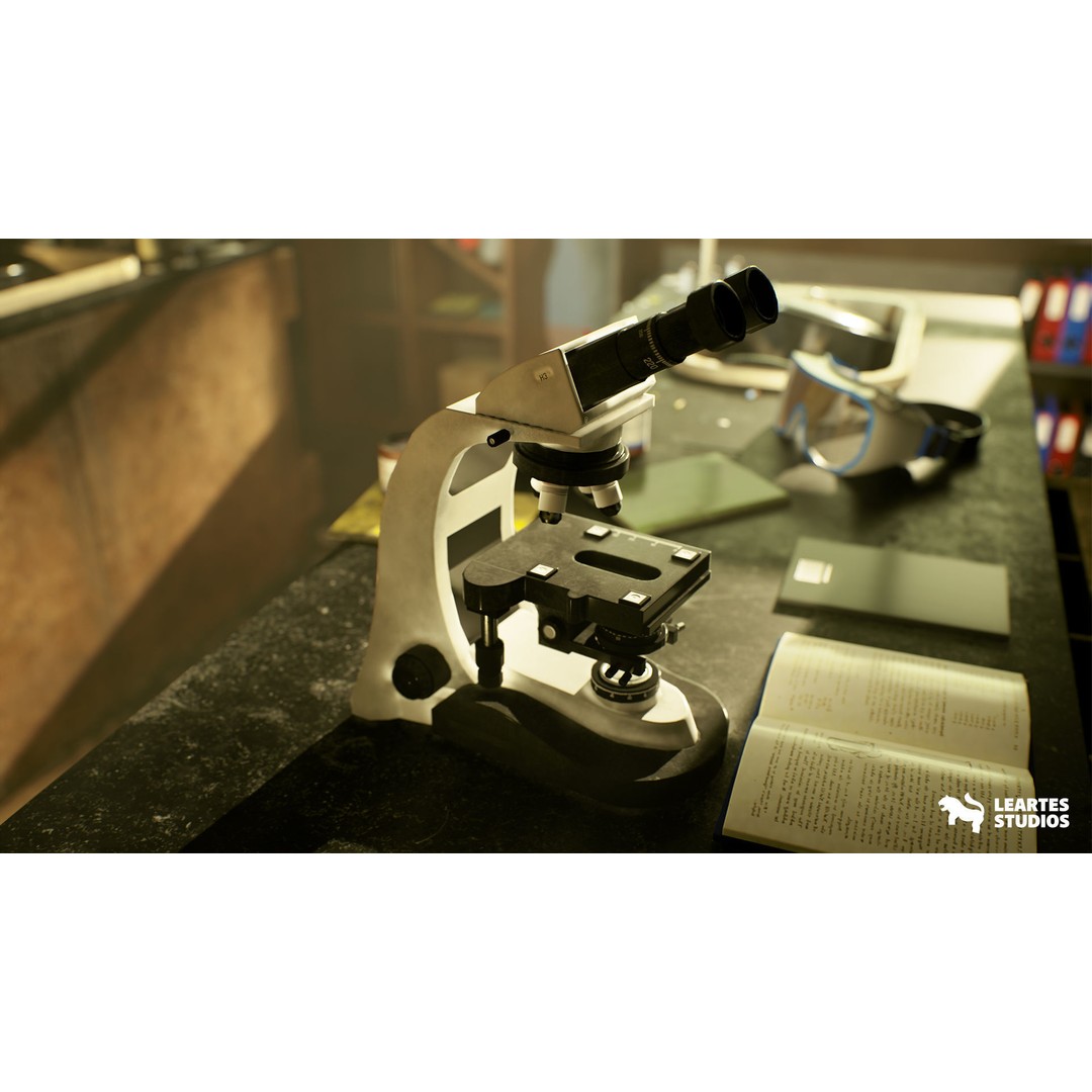 Abandoned Classroom 3D Model – Low Poly Game Ready Asset, FBX - View 9