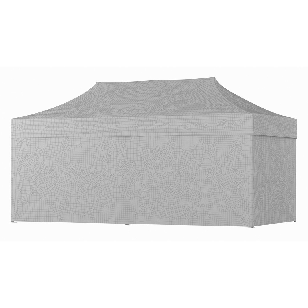 Medical Tent 3D Model – High Quality Polygonal Asset, FBX/OBJ - View 23