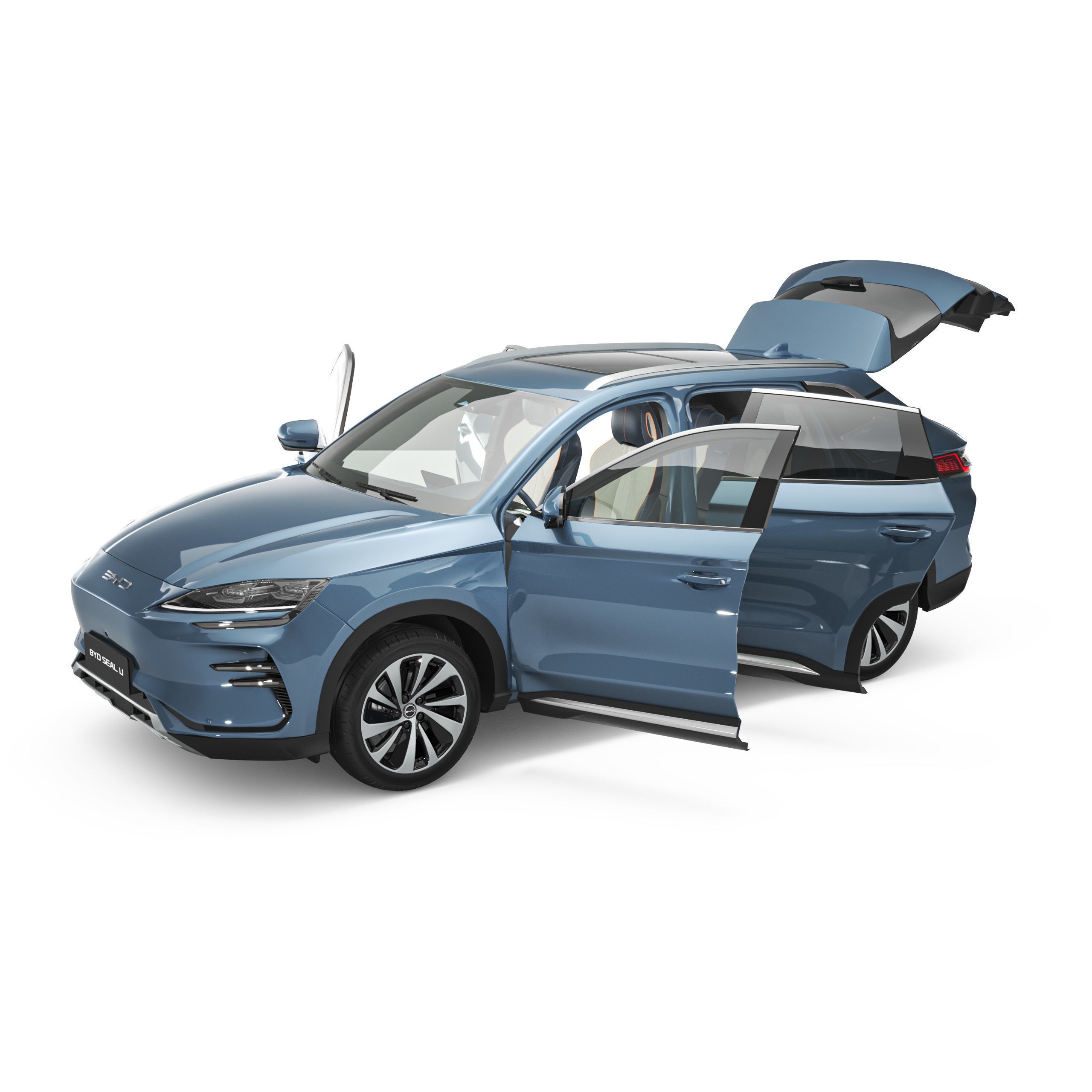2025 BYD Seal U - Game-Ready 3D Model - View 10
