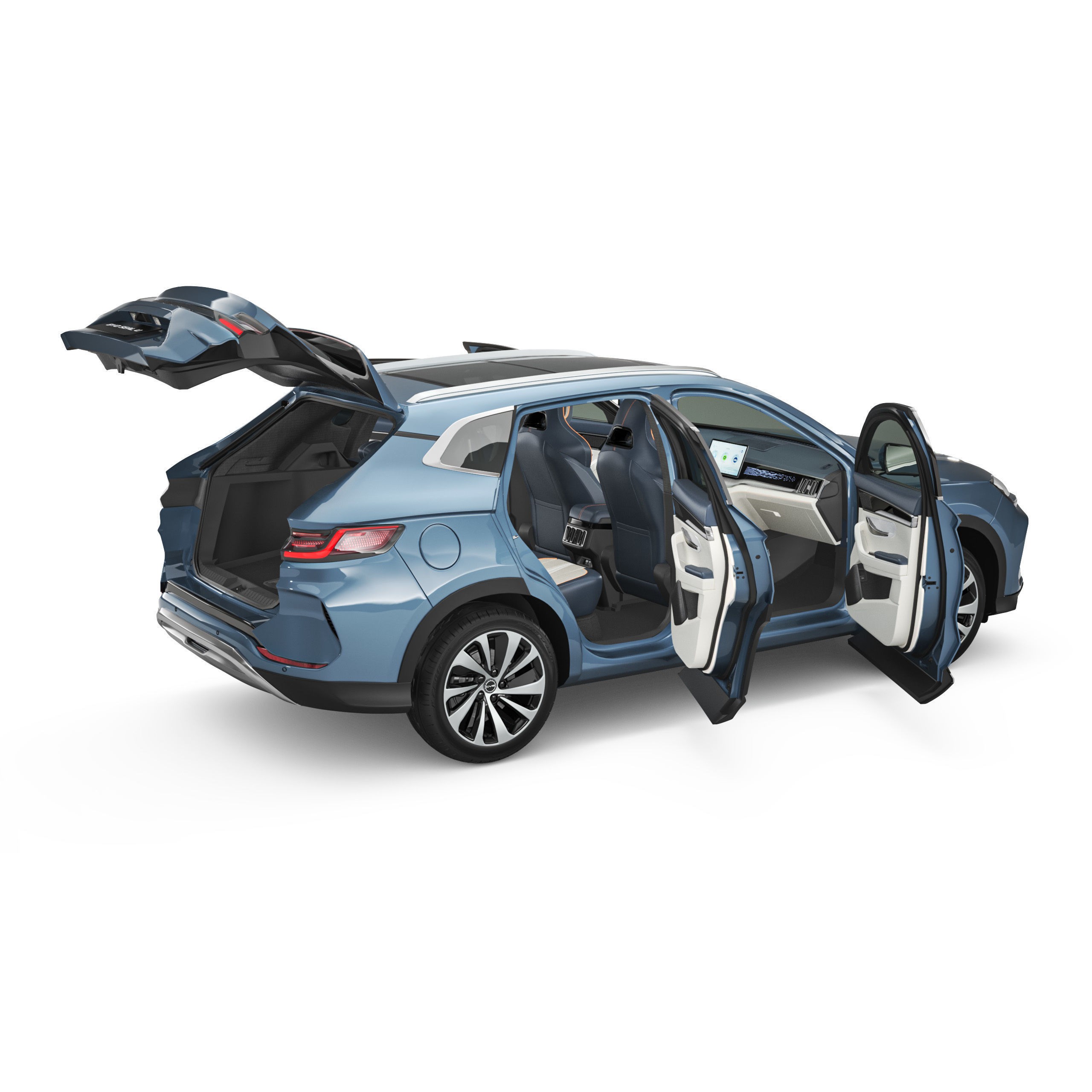 2025 BYD Seal U - Game-Ready 3D Model - View 11