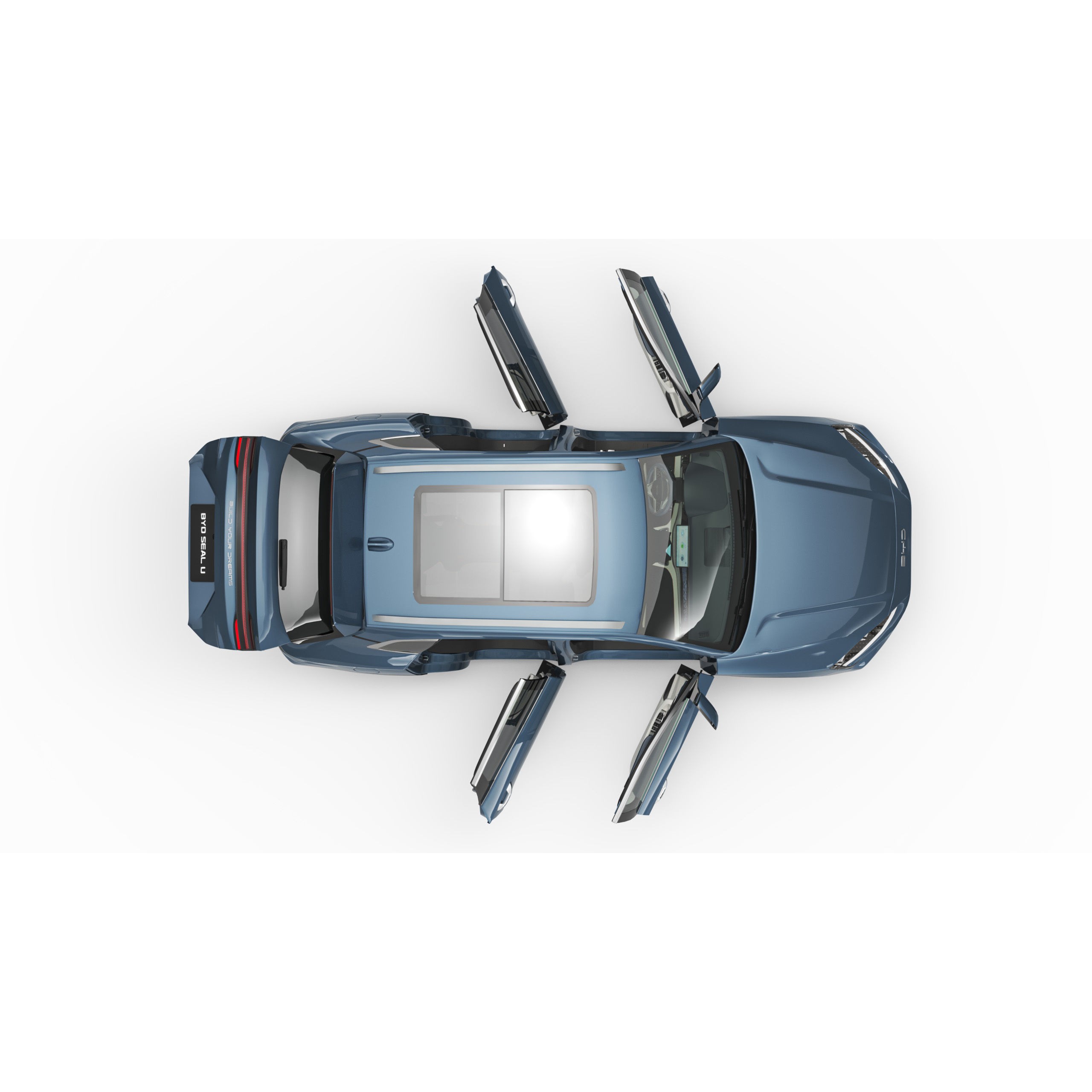 2025 BYD Seal U - Game-Ready 3D Model - View 12