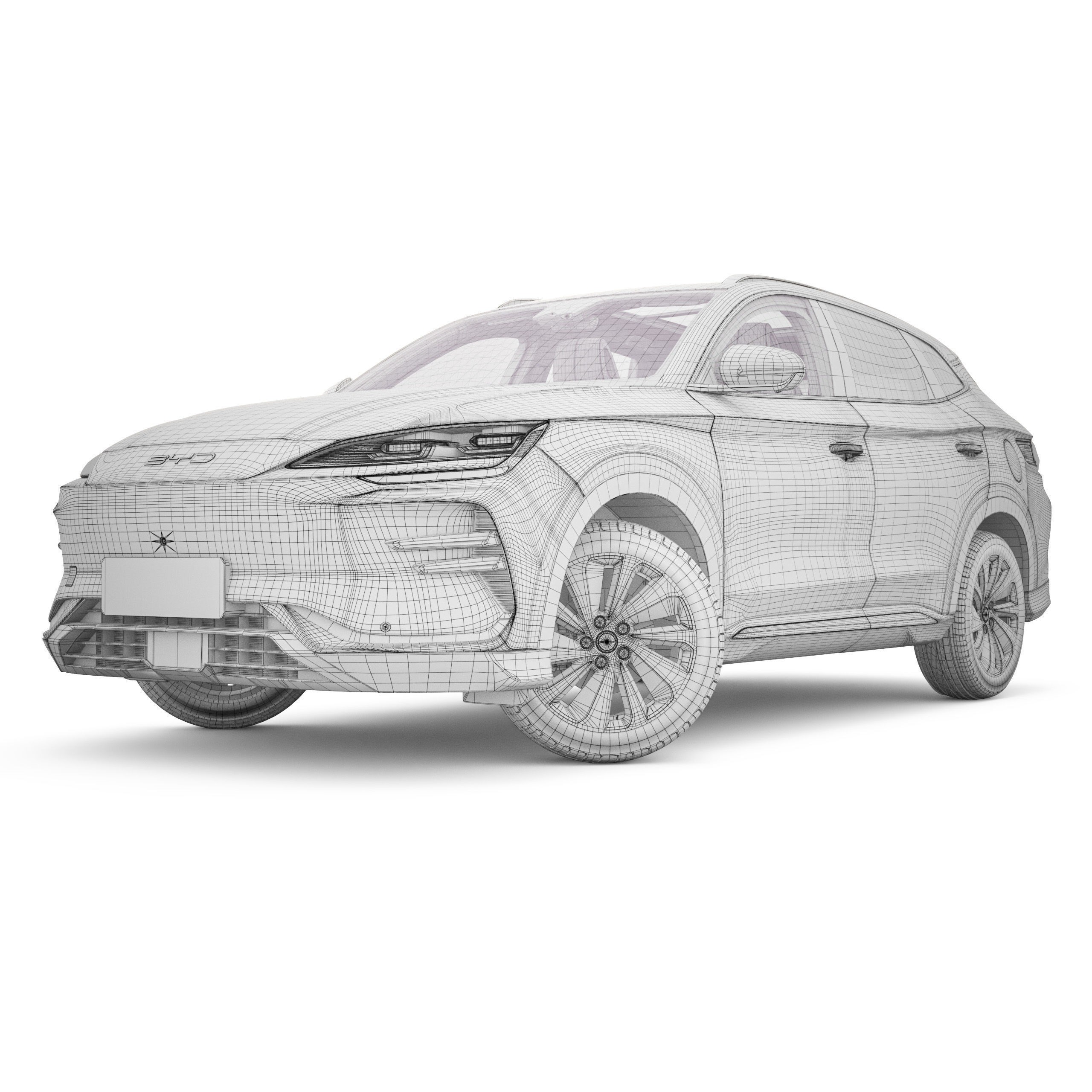 2025 BYD Seal U - Game-Ready 3D Model - View 20
