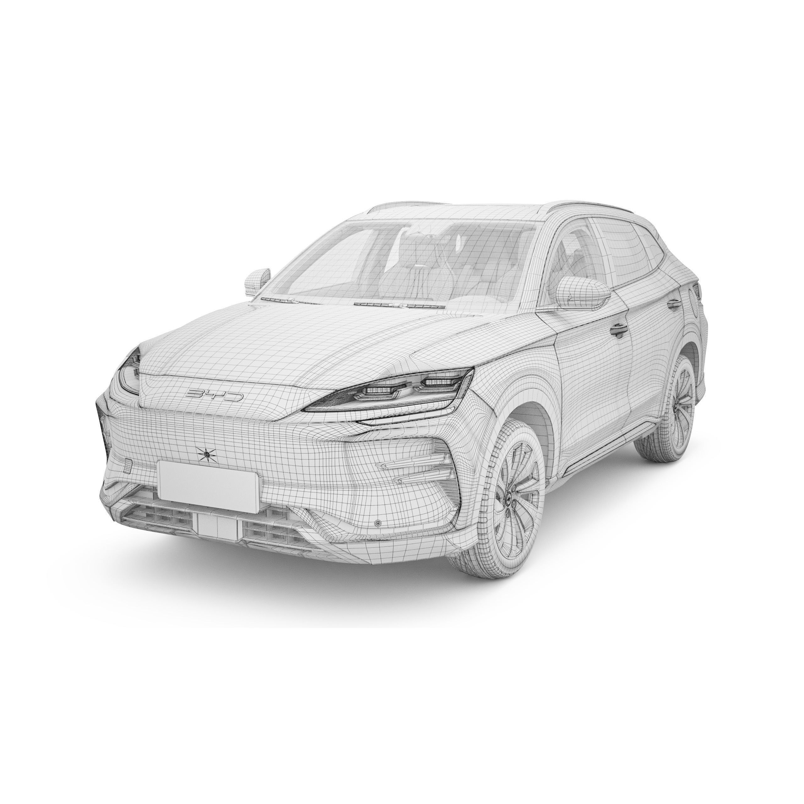 2025 BYD Seal U - Game-Ready 3D Model - View 21