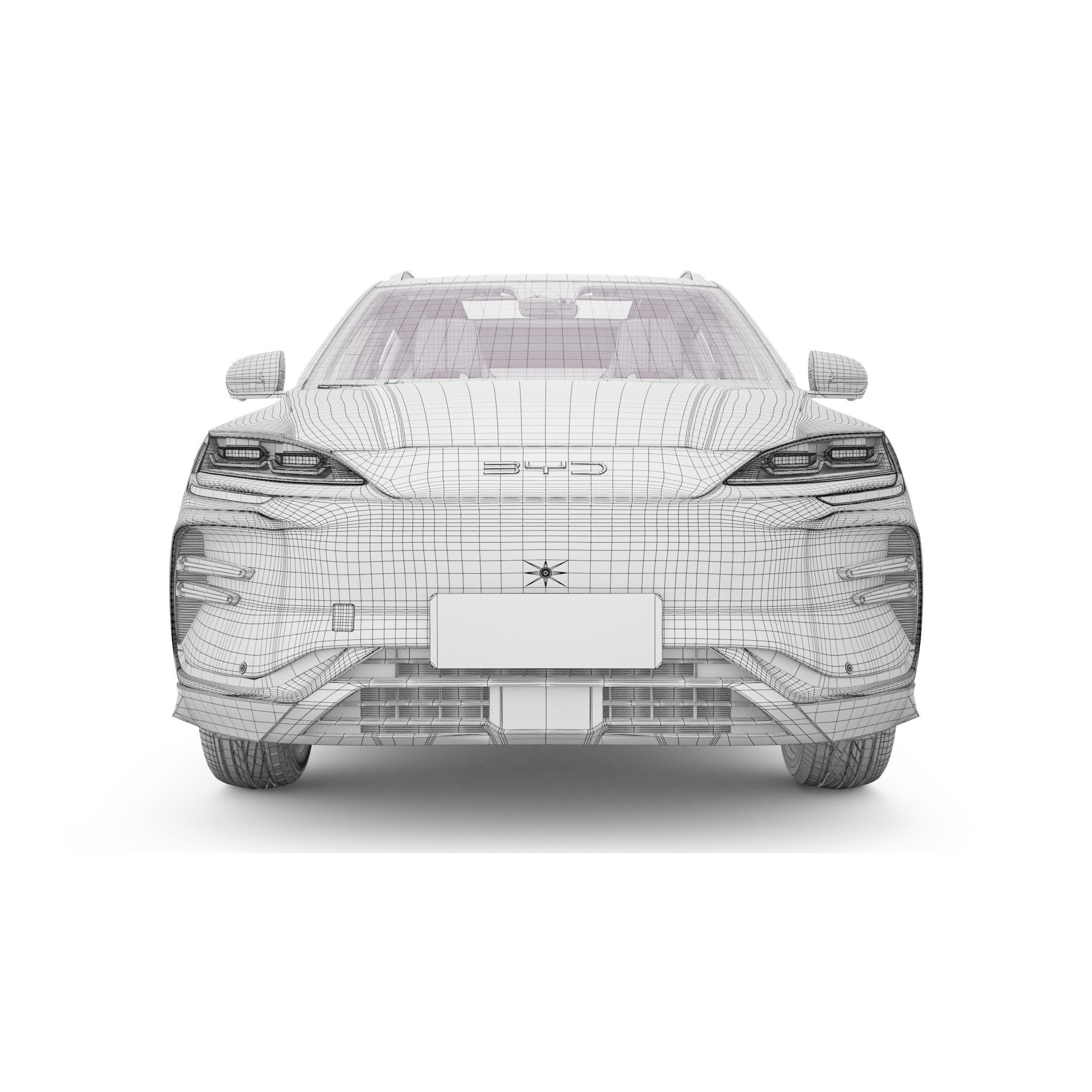 2025 BYD Seal U - Game-Ready 3D Model - View 22