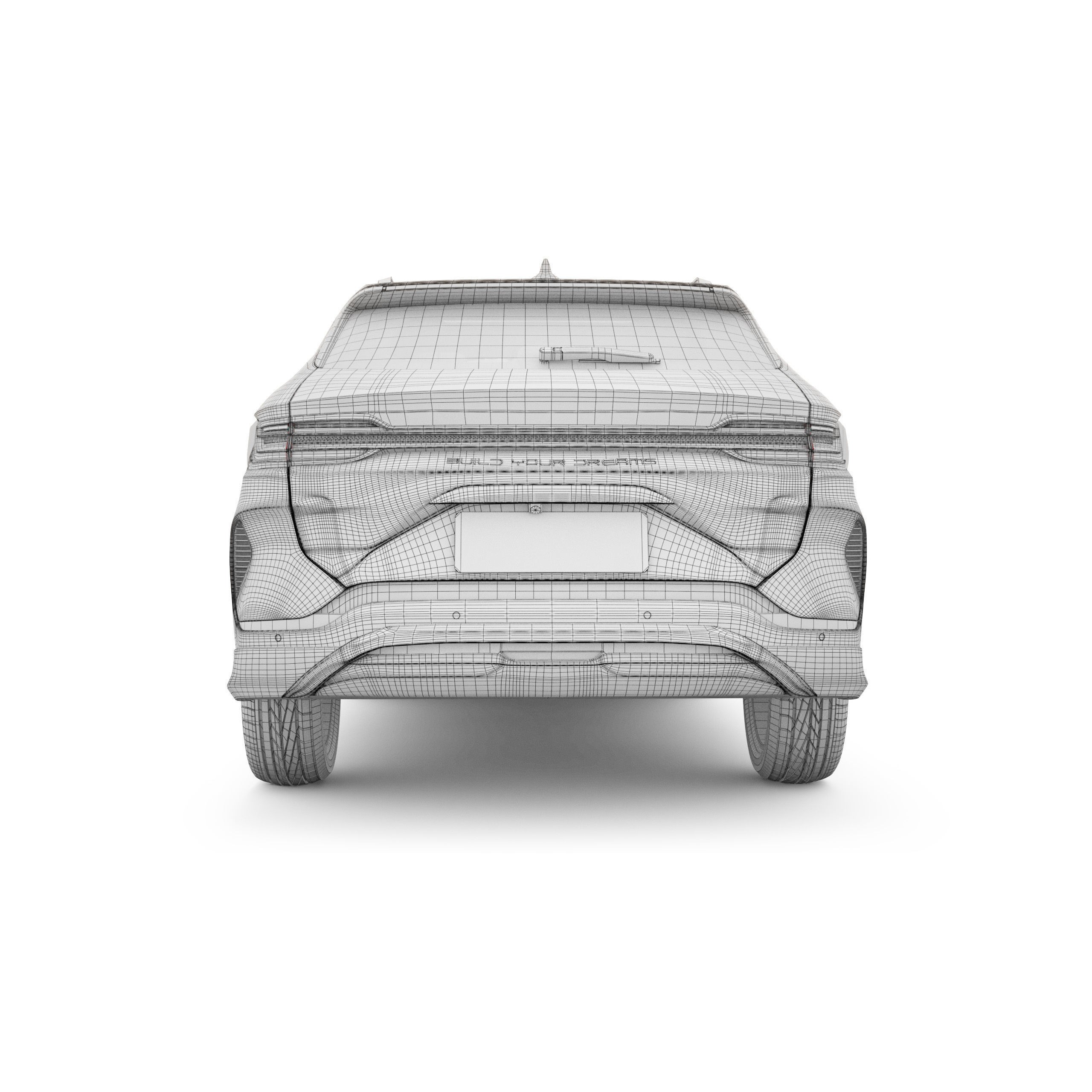 2025 BYD Seal U - Game-Ready 3D Model - View 24