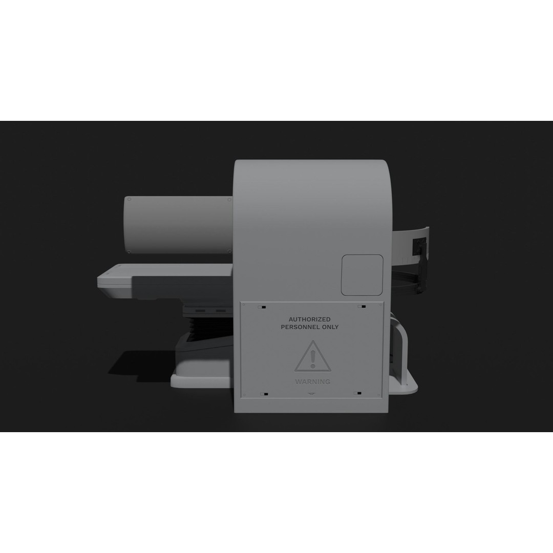 Surgical Robotic System 3D Model – Low Poly Rigged Asset, FBX, OBJ - View 9