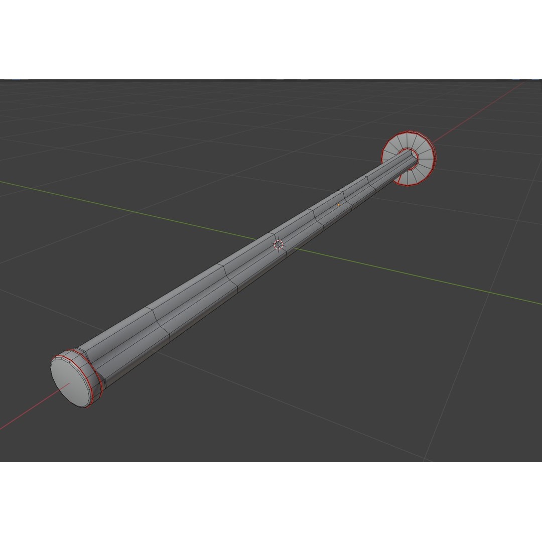 Syringe 3D Model – Low Poly Medical Instrument, FBX, OBJ - View 6