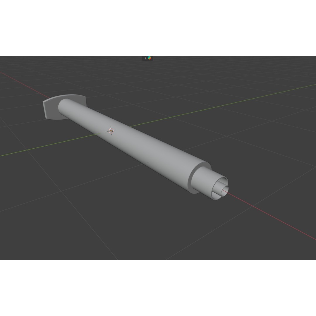 Syringe 3D Model – Low Poly Medical Instrument, FBX, OBJ - View 7