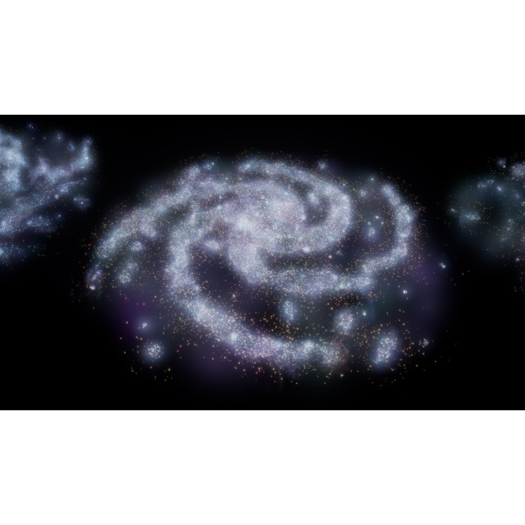 Niagara Galaxy Effects 3D Model – Low Poly Game Asset, Unreal Engine - View 4