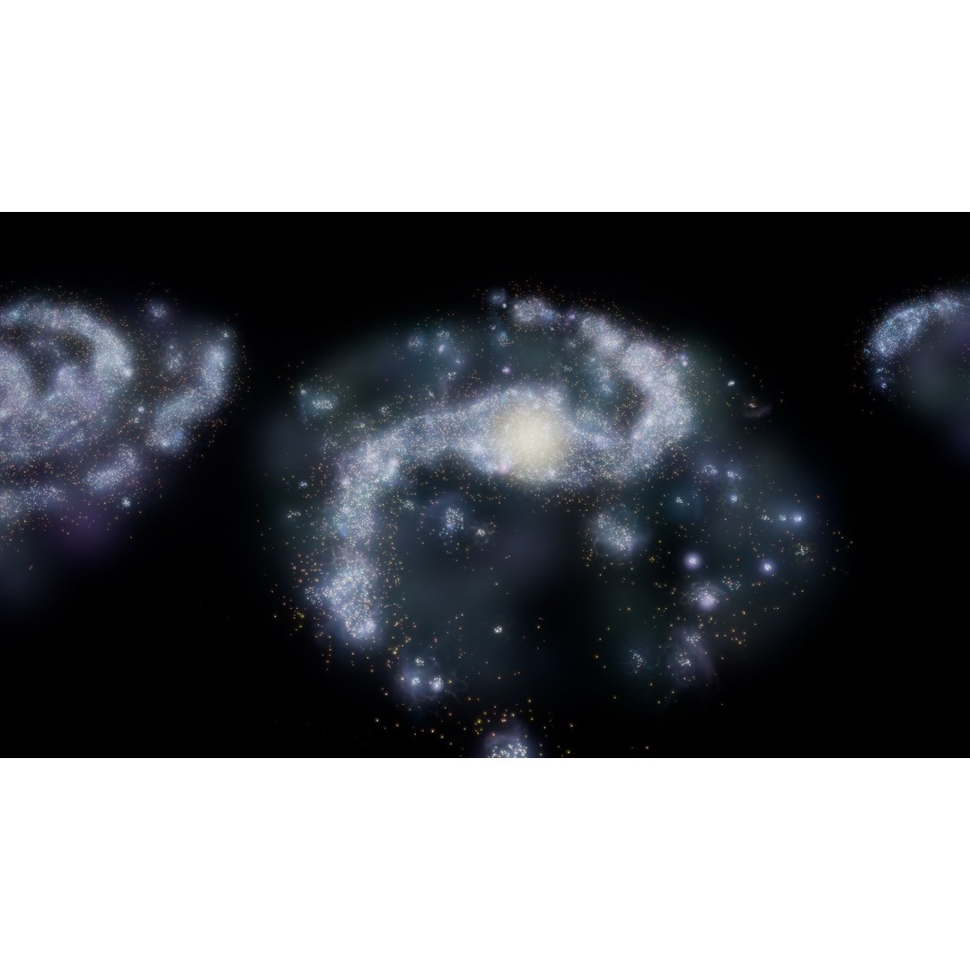 Niagara Galaxy Effects 3D Model – Low Poly Game Asset, Unreal Engine - View 5