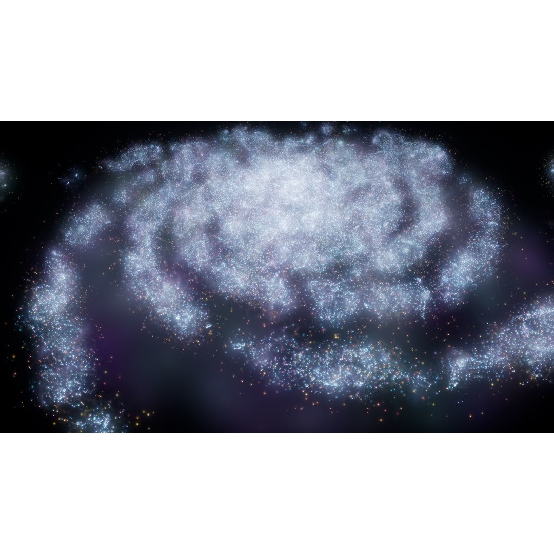 Niagara Galaxy Effects 3D Model – Low Poly Game Asset, Unreal Engine - View 6