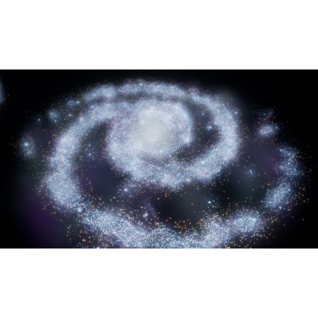 Niagara Galaxy Effects 3D Model – Low Poly Game Asset, Unreal Engine - View 7