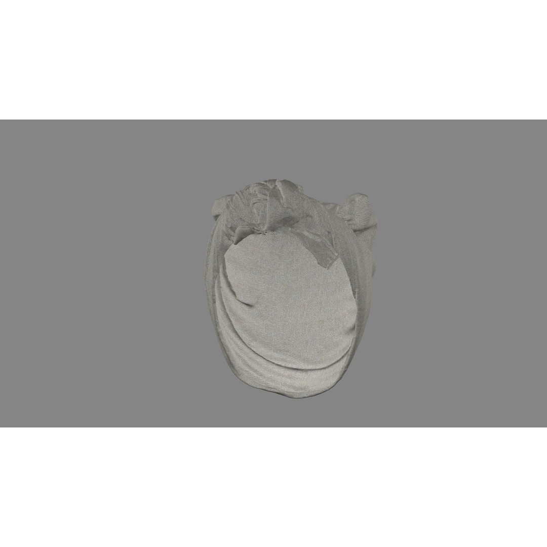 Scarf 3D Model – Detailed PBR Textures, FBX Format