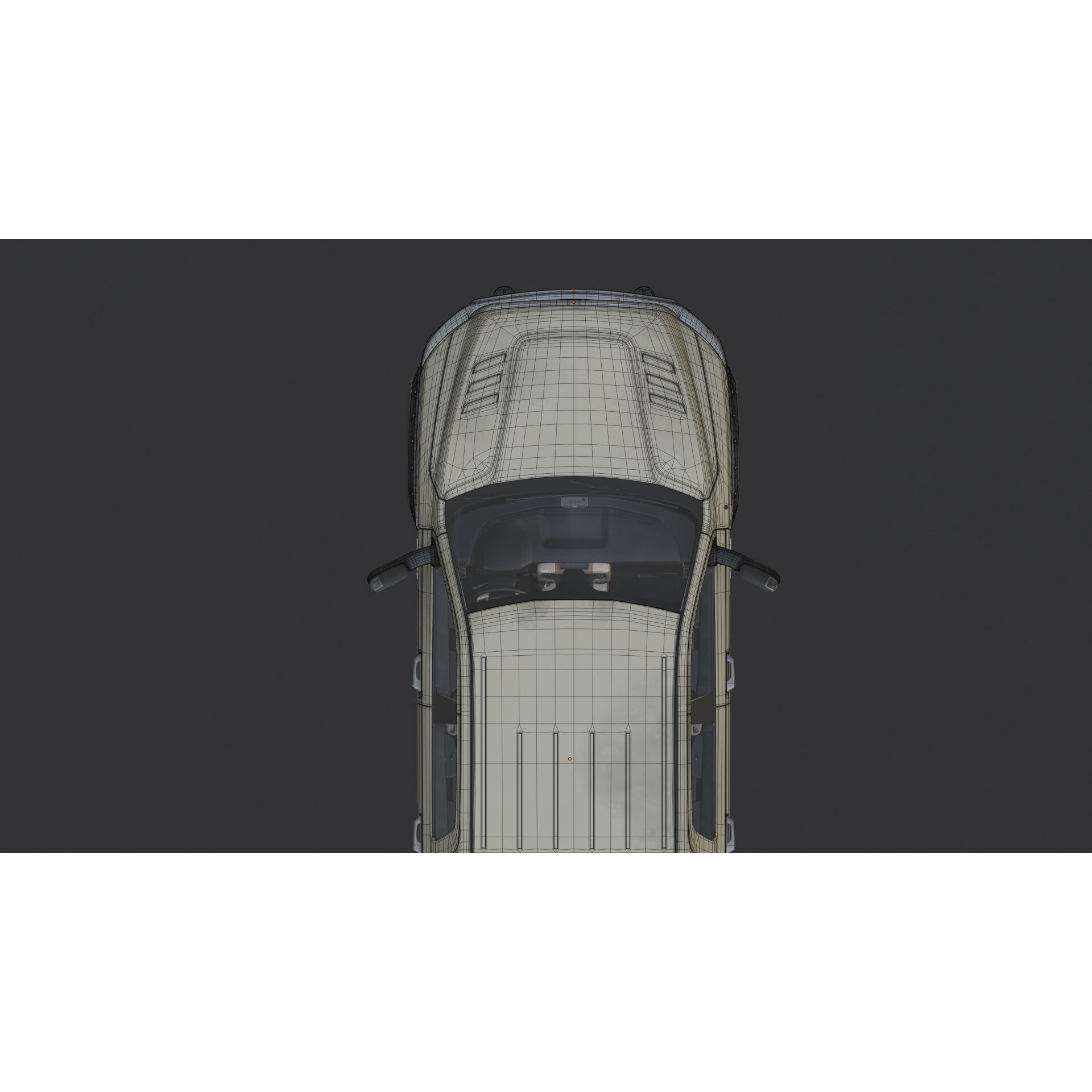 Dodge RAM 2500 Laramie - Low-Poly Game-Ready 3D Model - View 36