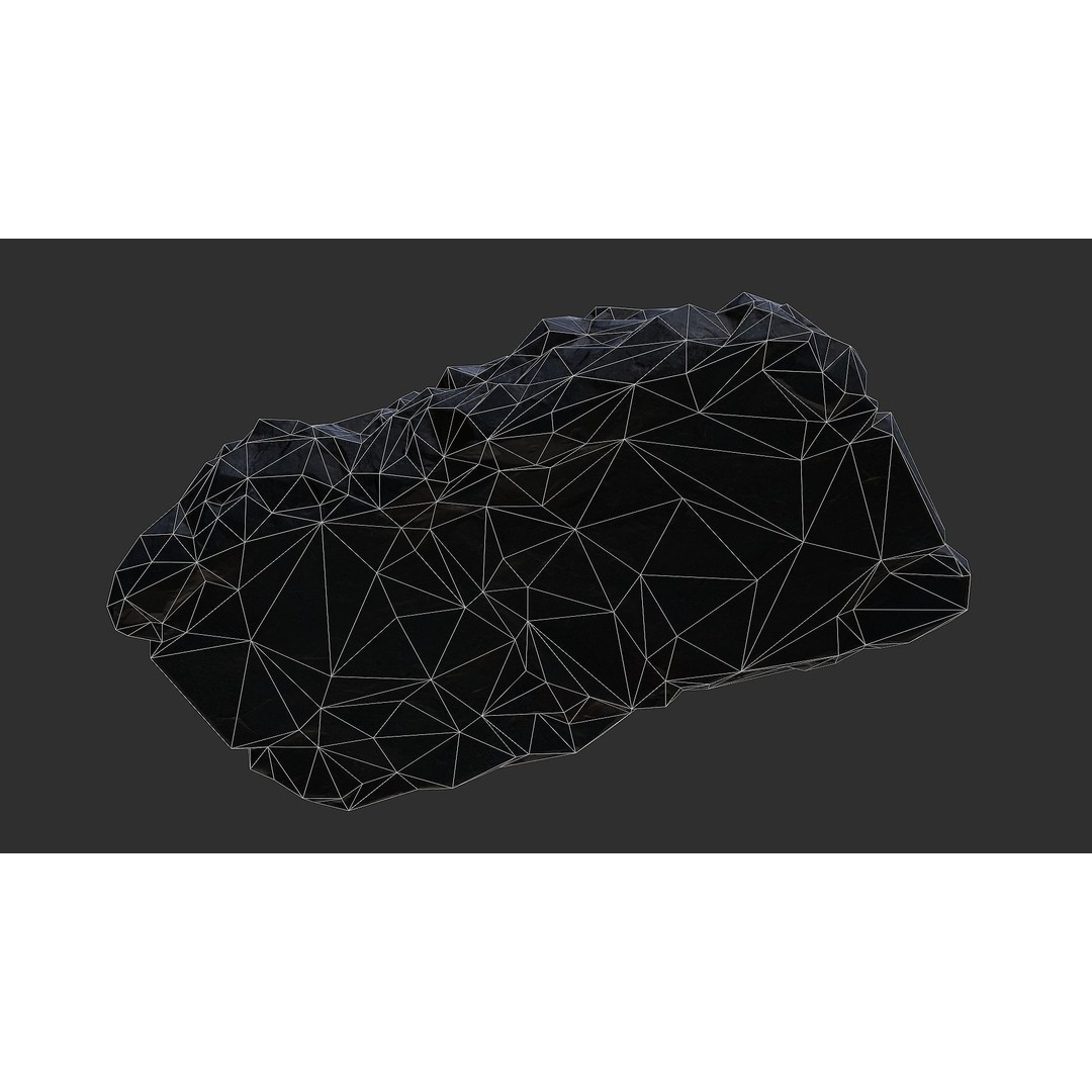 Stone Staircase 3D Model – Low Poly PBR Asset for Games, FBX