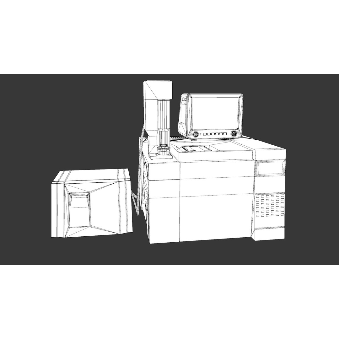 Medical Equipment 3D Model – Low Poly PBR Game Asset, FBX - View 14