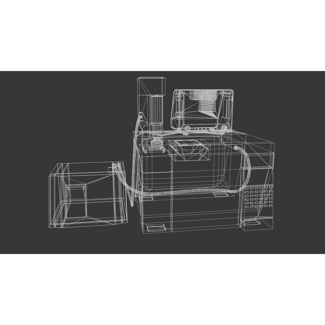 Medical Equipment 3D Model – Low Poly PBR Game Asset, FBX - View 15
