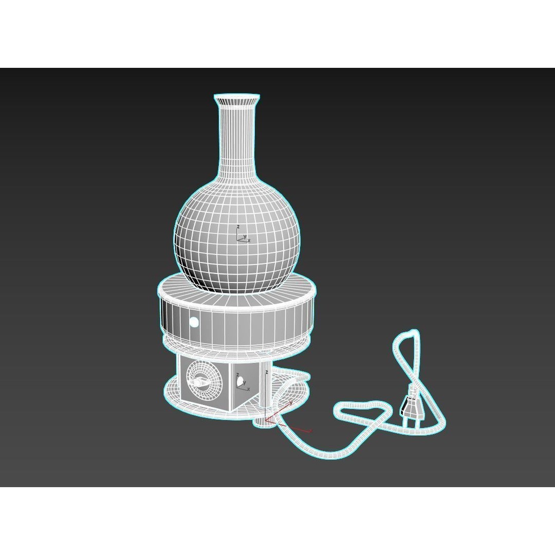 Lab Heater 3D Model – Realistic PBR Asset, FBX & OBJ Formats