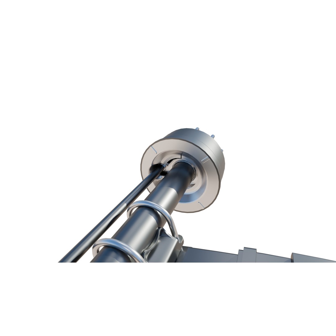 Truck Trailer Suspension System 3D Model – Low Poly Game Asset, FBX - View 6