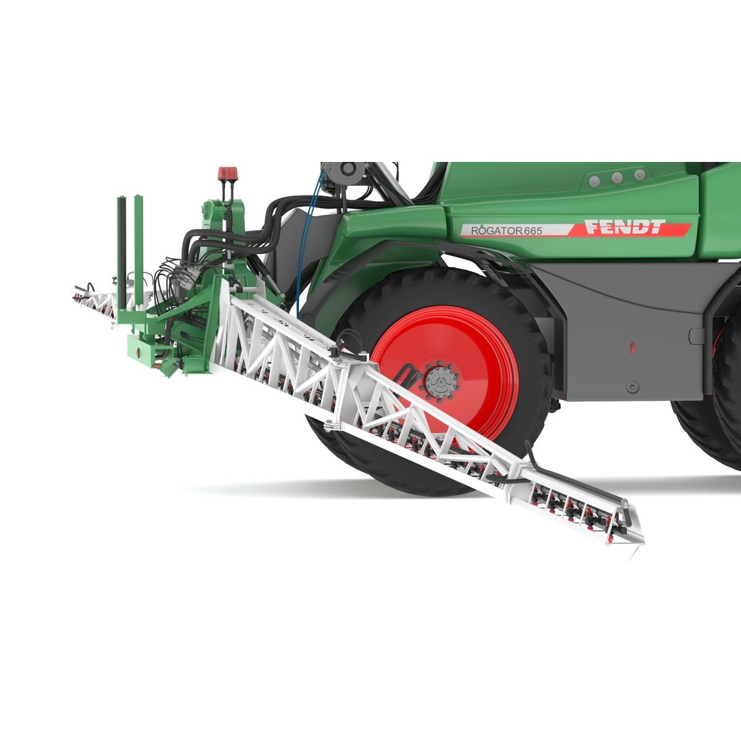 Fendt Rogator 600 Crop Protection Sprayers 3D Model – High Poly Game-Ready, FBX, OBJ - View 12