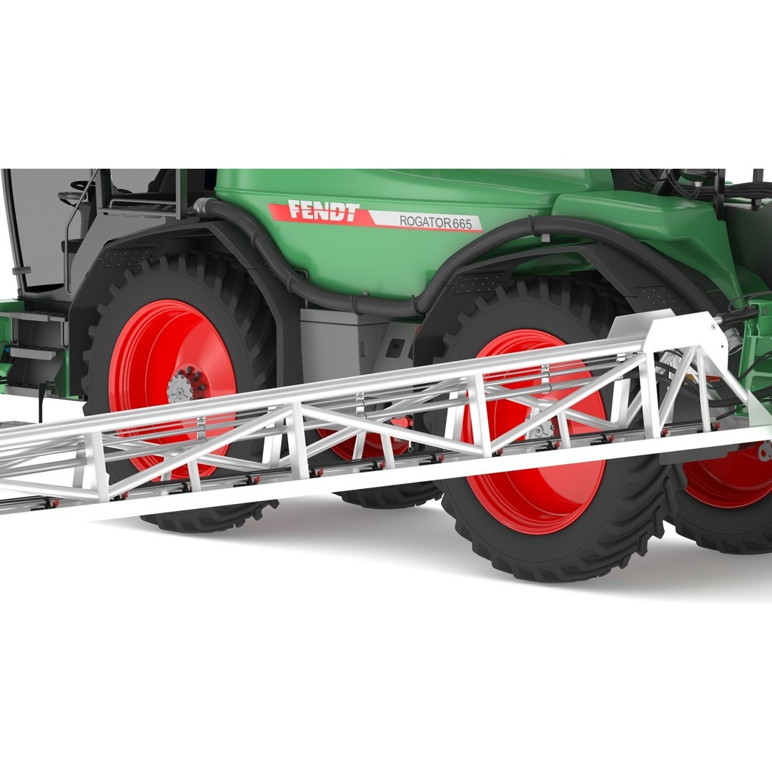 Fendt Rogator 600 Crop Protection Sprayers 3D Model – High Poly Game-Ready, FBX, OBJ - View 15