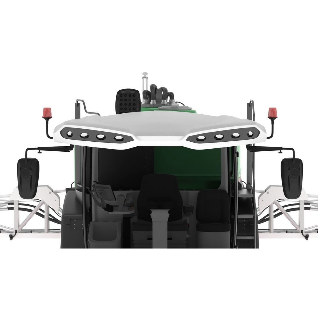Fendt Rogator 600 Crop Protection Sprayers 3D Model – High Poly Game-Ready, FBX, OBJ - View 18