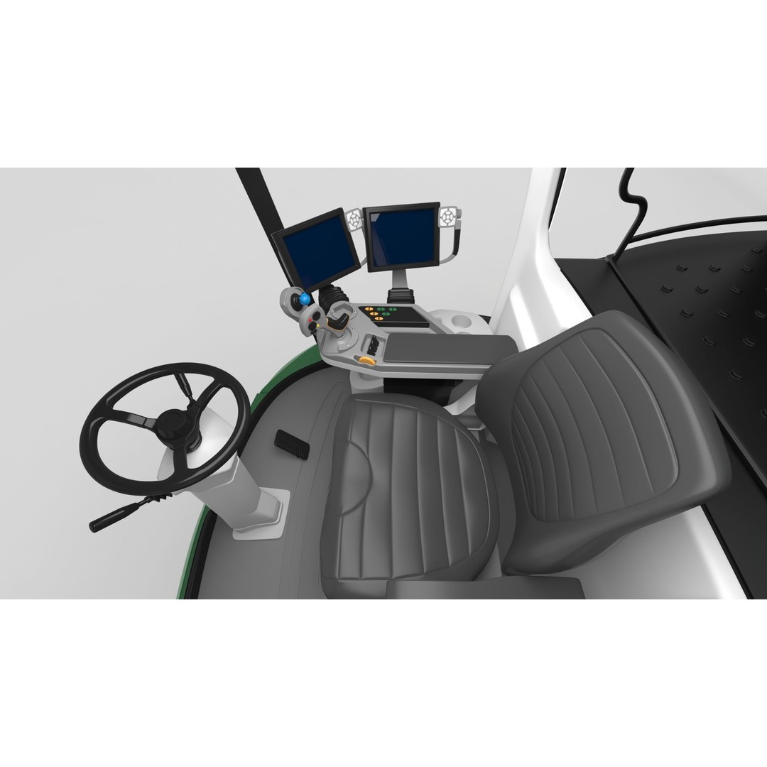 Fendt Rogator 600 Crop Protection Sprayers 3D Model – High Poly Game-Ready, FBX, OBJ - View 23