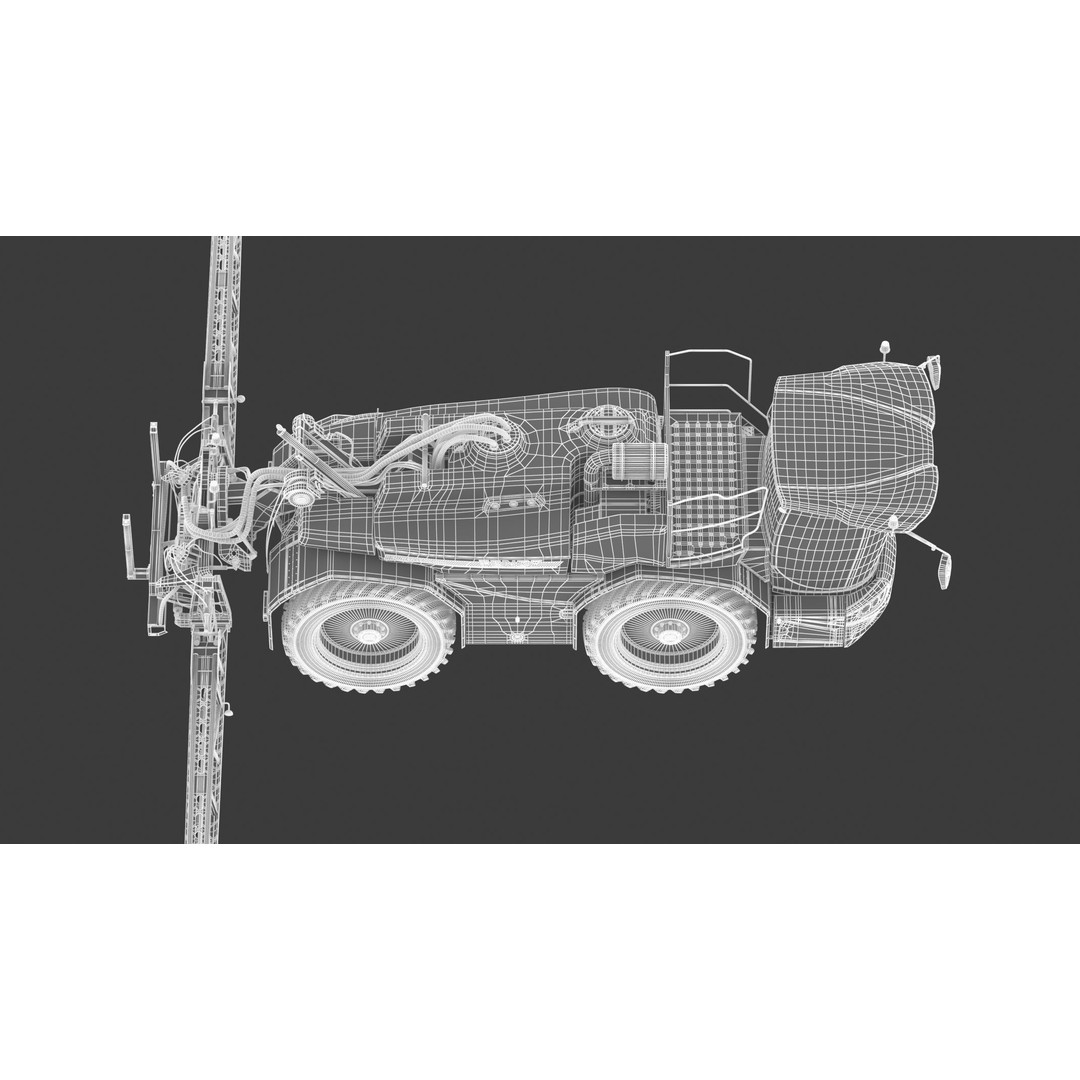 Fendt Rogator 600 Crop Protection Sprayers 3D Model – High Poly Game-Ready, FBX, OBJ - View 32