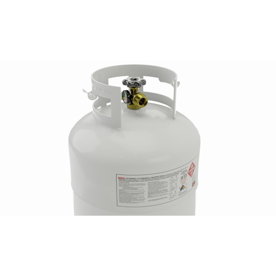 Propane Tank 3D Model – High Poly PBR Asset for Games, FBX, Blender - View 3