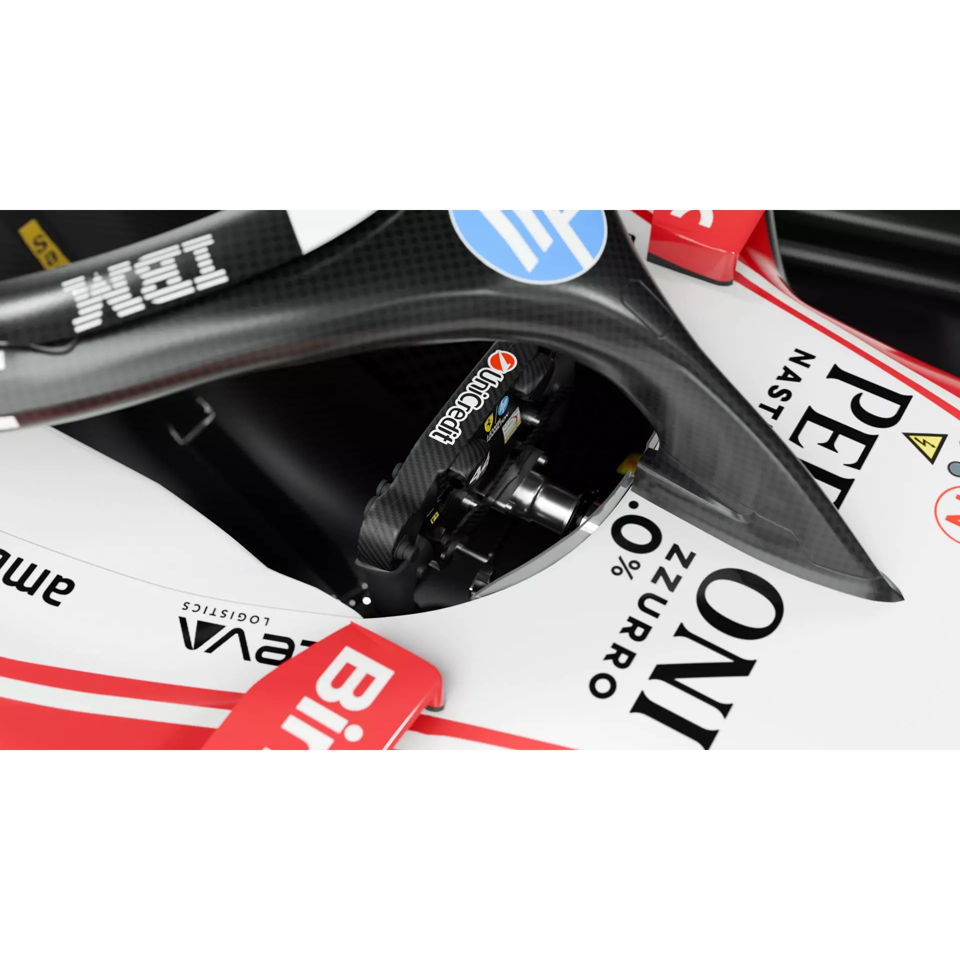 Ferrari SF-26 - Low-Poly Game-Ready 3D Model - View 15