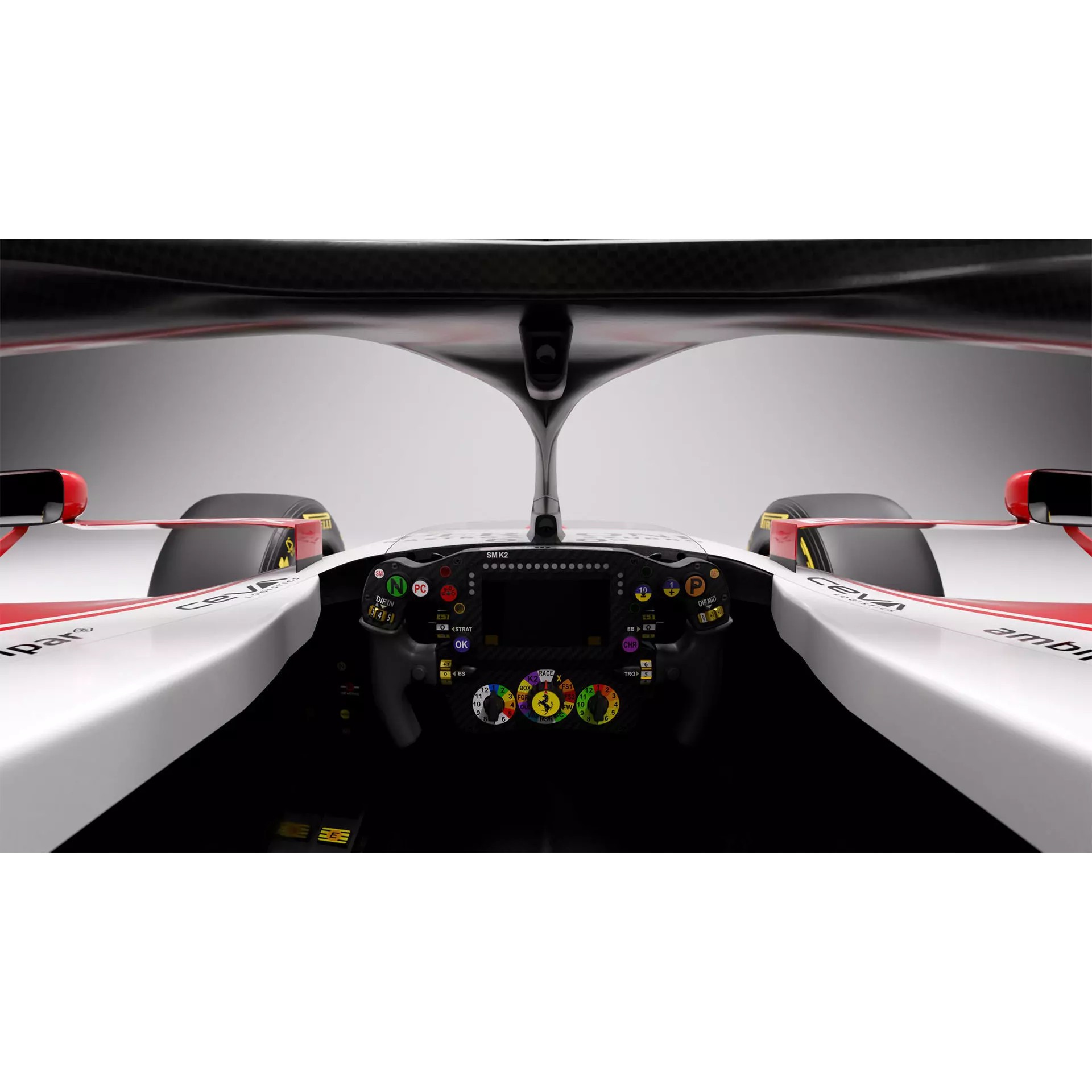 Ferrari SF-26 - Low-Poly Game-Ready 3D Model - View 18