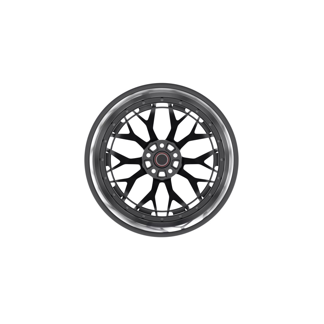 AL13 R80 109R Rim 3D Model – Low Poly Game Asset, FBX, OBJ, Blender - View 7