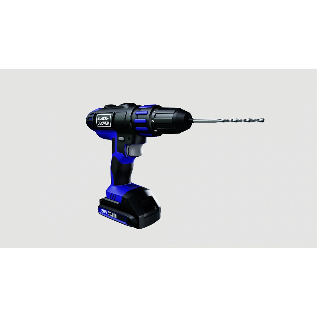 Power Drill 3D Model – Low Poly PBR Game Asset, FBX - View 3