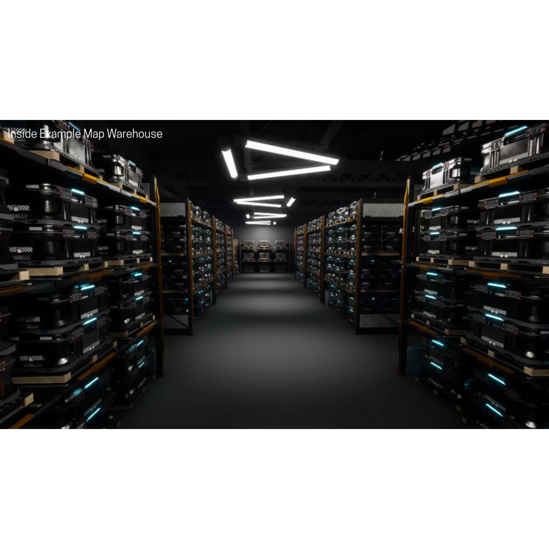 Standard Storage Crate 3D Model – Low Poly Game Asset, FBX & OBJ - View 11