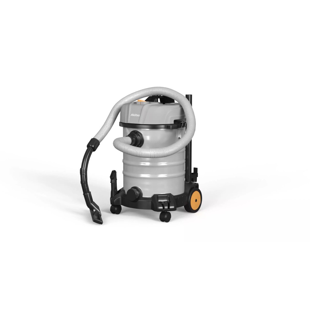 Akitas Wet & Dry Vacuum Cleaner 3D Model – Low Poly PBR Asset, FBX, OBJ - View 2