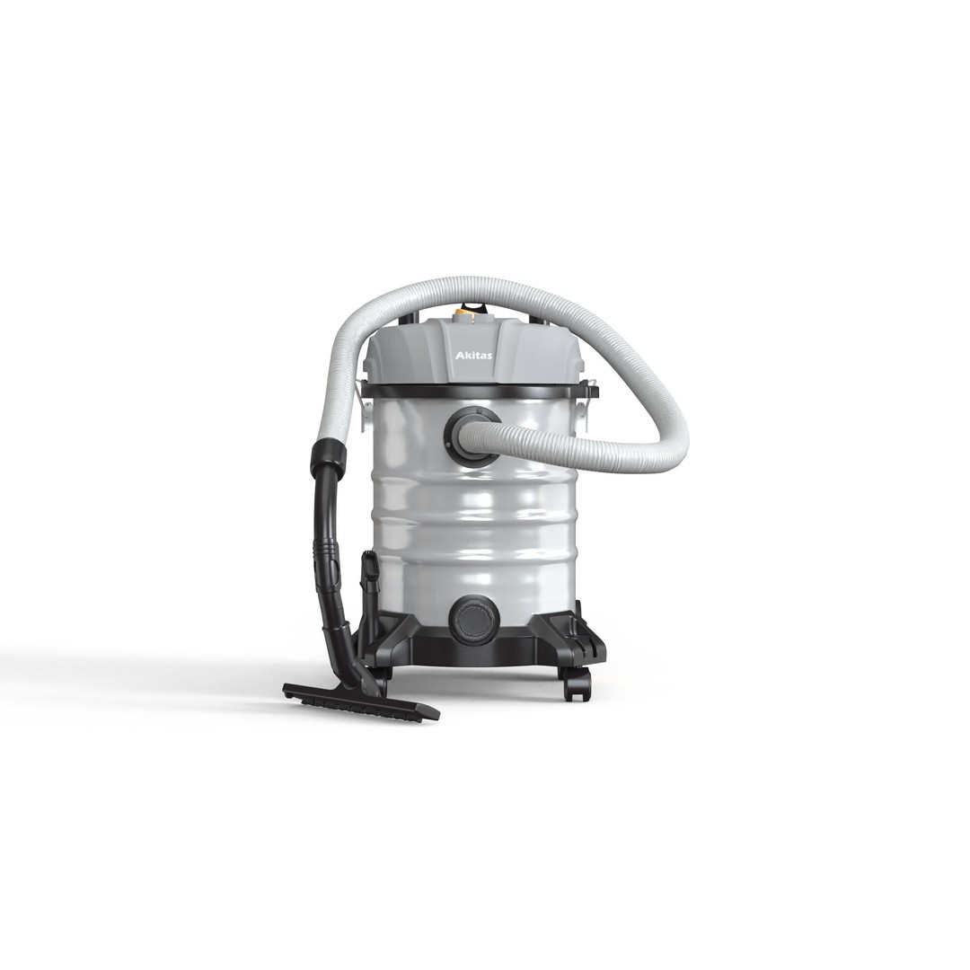 Akitas Wet & Dry Vacuum Cleaner 3D Model – Low Poly PBR Asset, FBX, OBJ - View 5