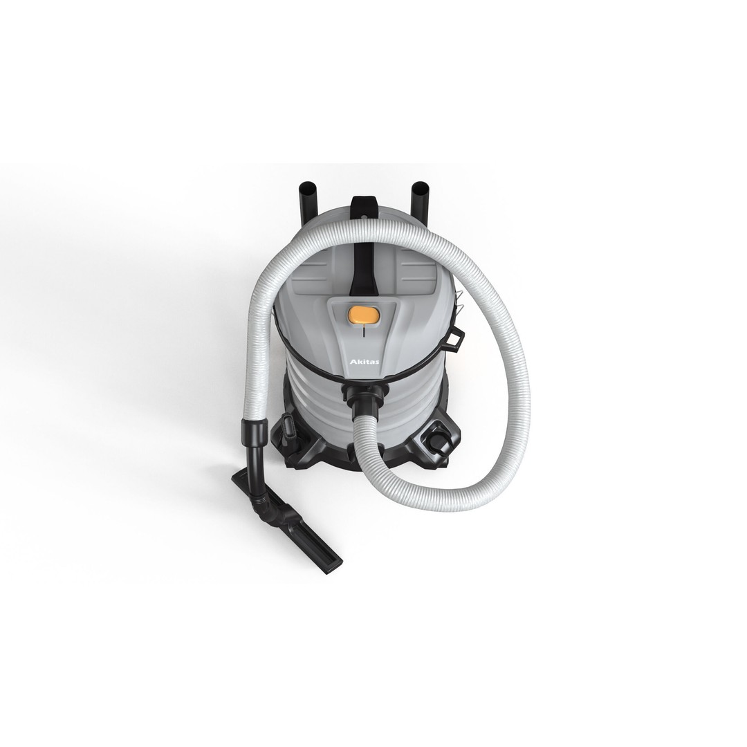 Akitas Wet & Dry Vacuum Cleaner 3D Model – Low Poly PBR Asset, FBX, OBJ - View 6