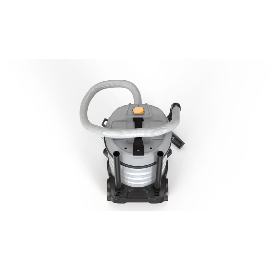 Akitas Wet & Dry Vacuum Cleaner 3D Model – Low Poly PBR Asset, FBX, OBJ - View 7