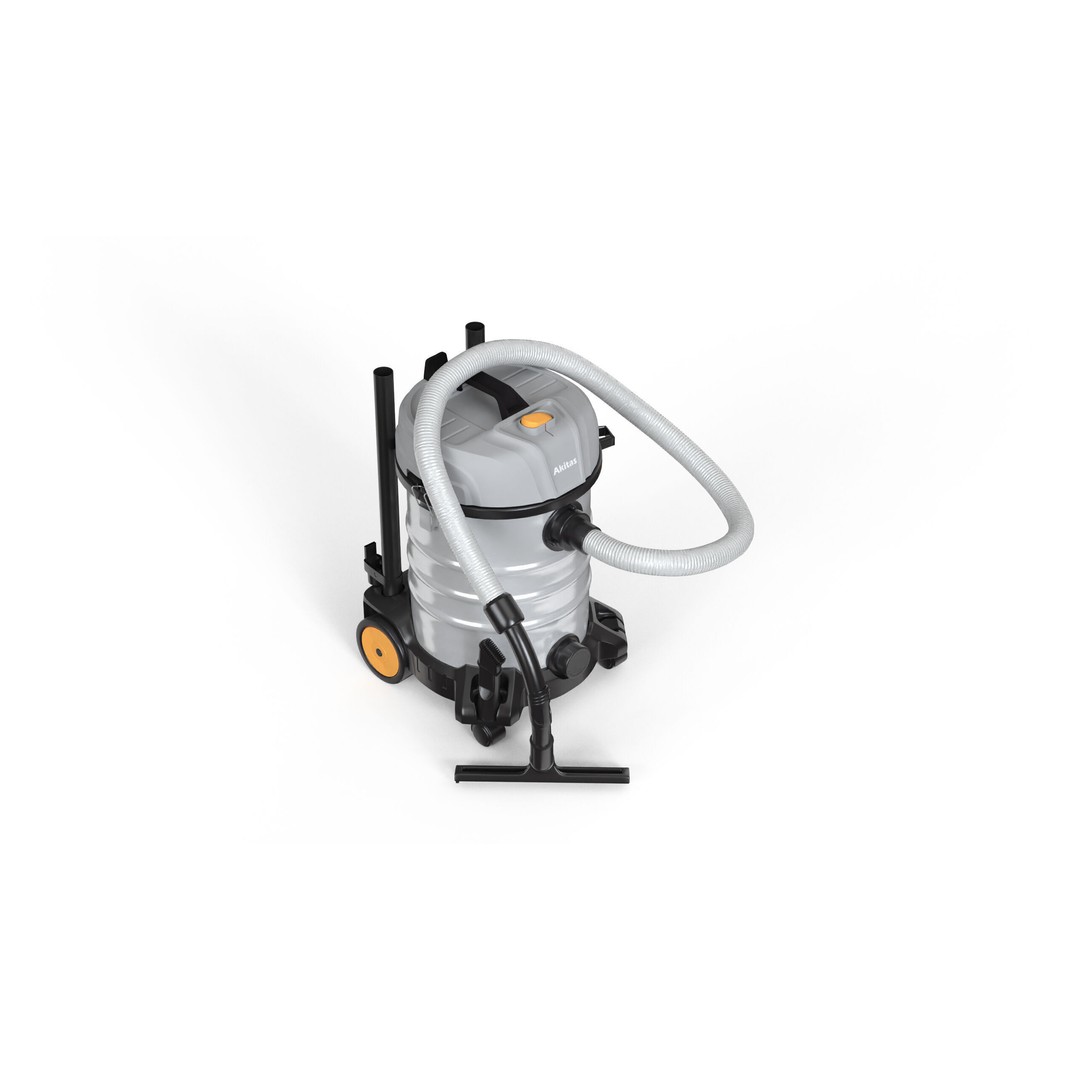 Akitas Wet & Dry Vacuum Cleaner 3D Model – Low Poly PBR Asset, FBX, OBJ - View 8