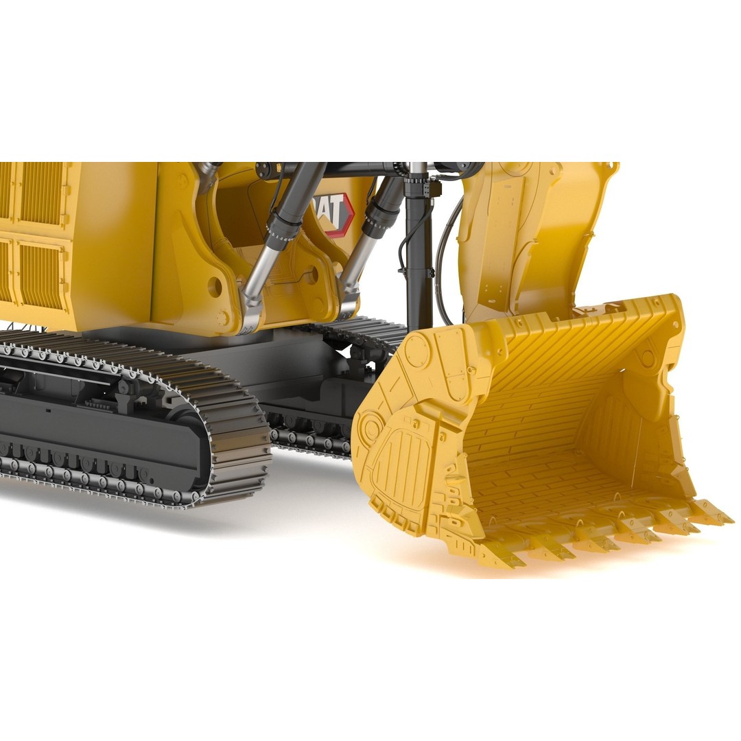 CAT 6060 Hydraulic Mining Shovel 3D Model – High Quality PBR Asset, FBX/OBJ - View 15