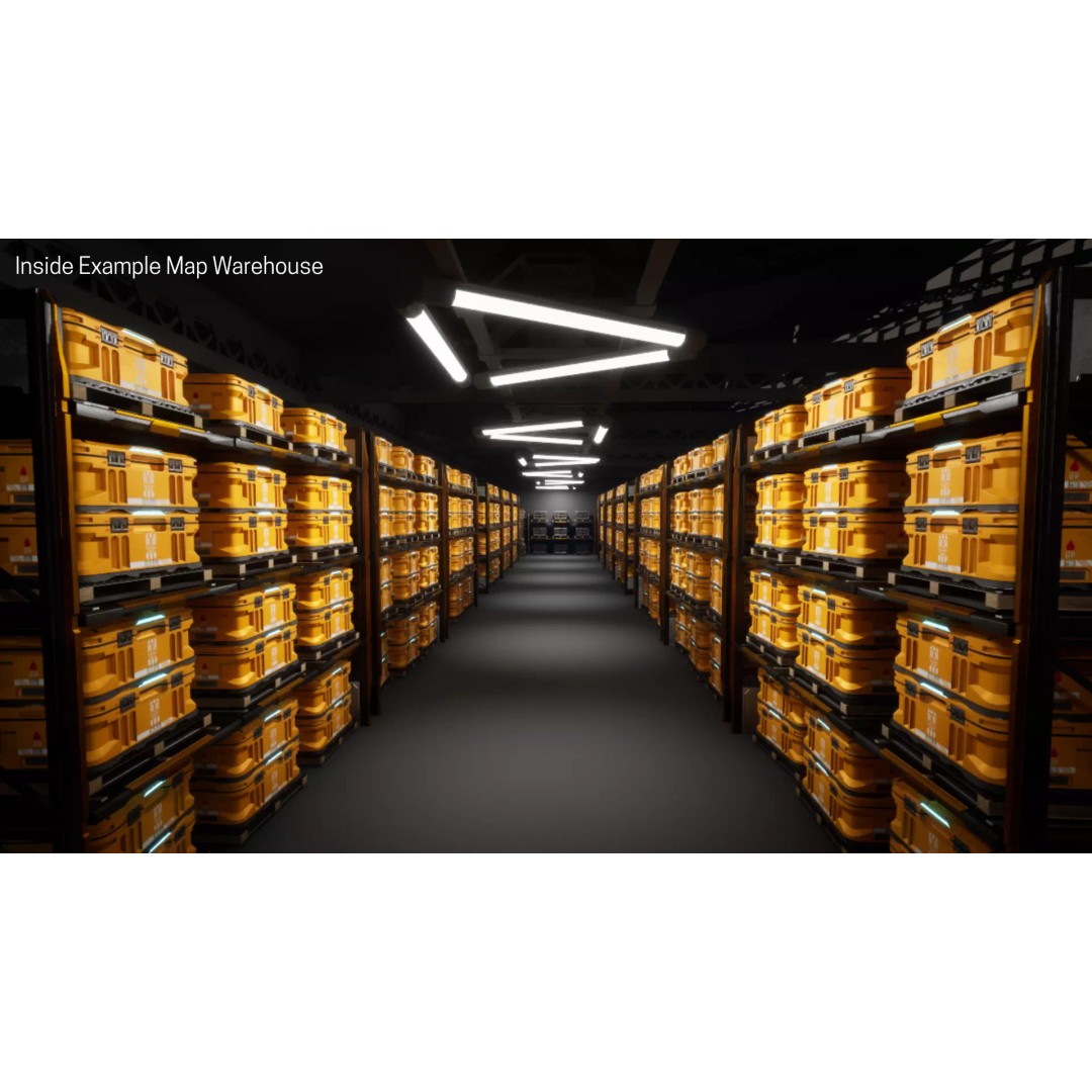 Construction Storage Crates 3D Model – Low Poly Game Ready Asset Pack - View 11