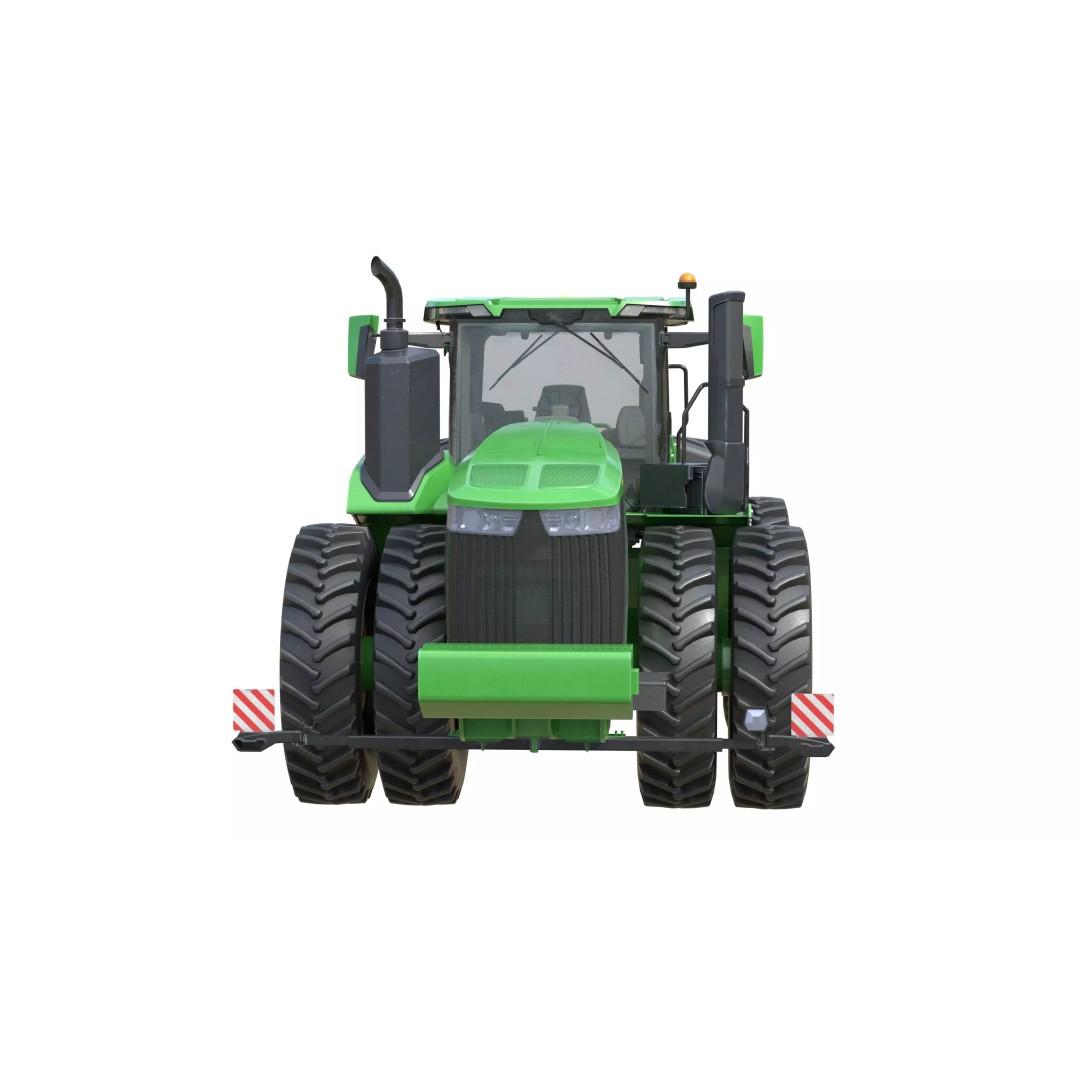 John Deere Tractor 3D Model – Low Poly Game Asset, Blender, FBX - View 28
