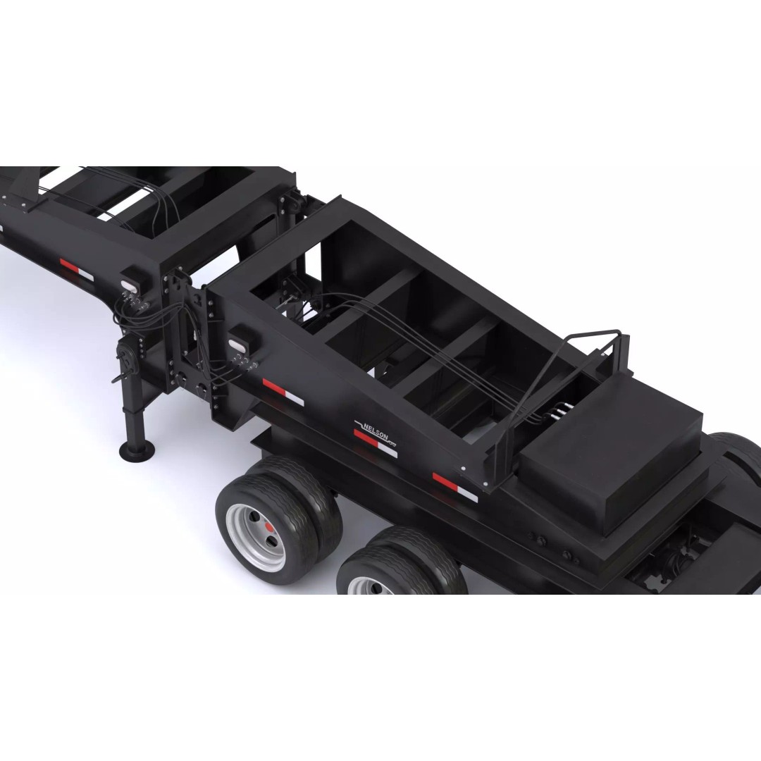 Nelson Pin N Go Trailer 3D Model – High Poly PBR Utility Asset, FBX, OBJ