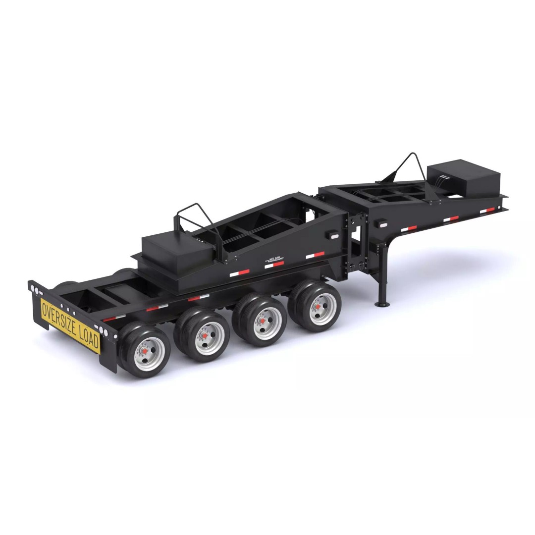Nelson Pin N Go Trailer 3D Model – High Poly PBR Utility Asset, FBX, OBJ - View 8