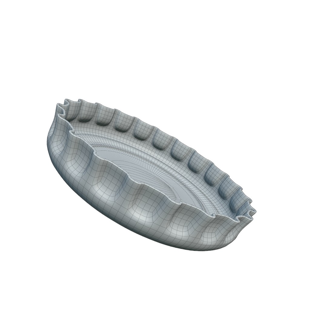 Pepsi Bottle Cap 3D Model – Low Poly Game Asset with PBR Textures - View 16
