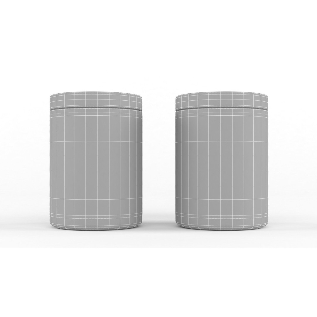 Protein Powder 3D Model – High Poly PBR Asset, FBX, Game-Ready - View 9