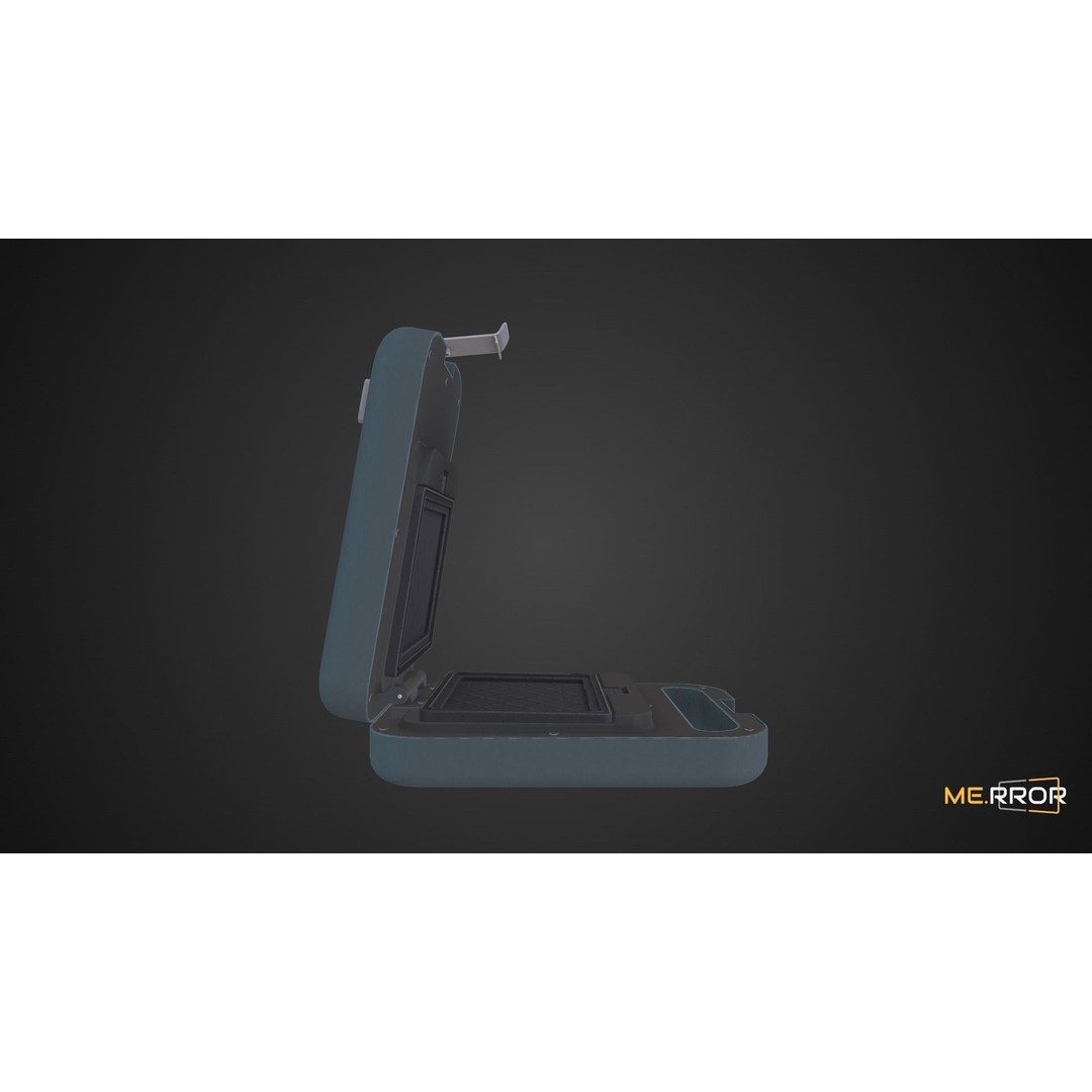 Waffle Machine 3D Model – Low Poly Game Ready Asset, FBX, OBJ - View 7