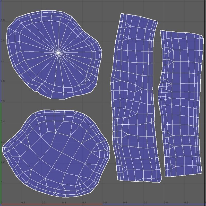 Beef Loin Medallion 3D Model – Low Poly Game Asset, FBX