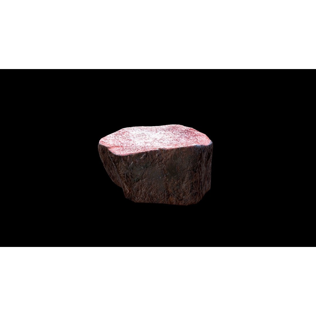 Beef Loin Medallion 3D Model – Low Poly Game Asset, FBX - View 3