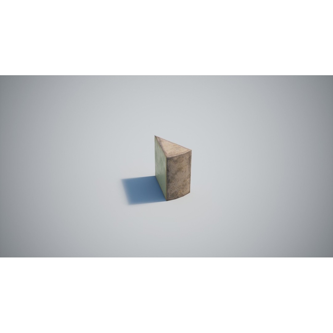 Cheese 3D Model – Low Poly Game Asset with PBR Textures, FBX - View 19